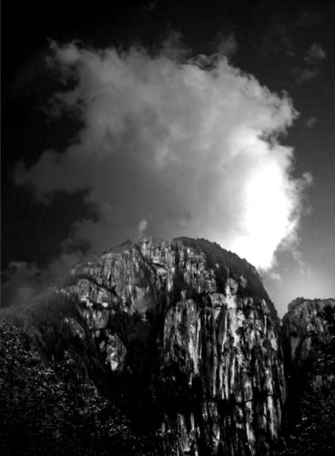 Thunderclouds over the Mountain