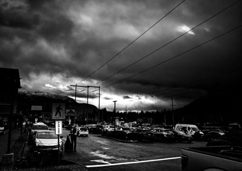 Storm Over Parking Lot