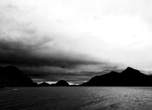 Seascape in BW