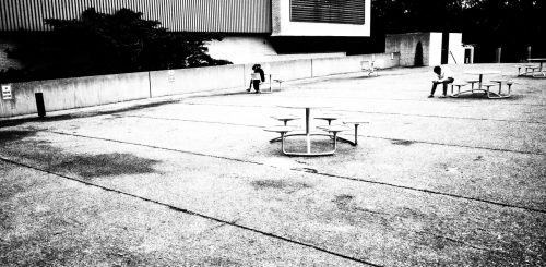 Empty Roof Patio