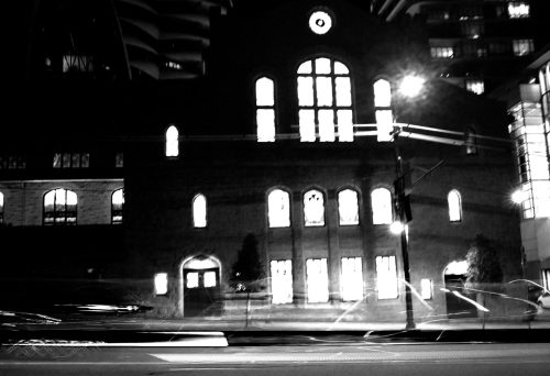 Street Traffic B/W